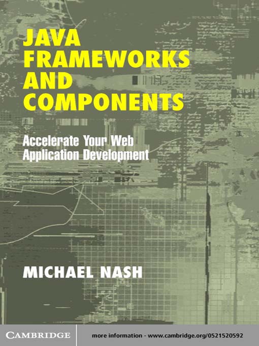 Title details for Java Frameworks and Components by Michael Nash - Available